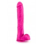 AU NATUREL BOLD DADDY 14" DILDO PINK