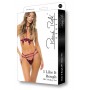 I LIKE IT ROUGH 2PC CHOKER SET BURGUNDY, M/L
