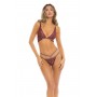 LUREX DREAMS 2PC SET BURGUNDY, S/M