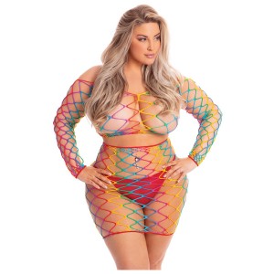 POT OF GOLD 2 PC SKIRT SET PLUS SIZE