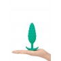 B-VIBE TWIST TEXTURE PLUG GREEN