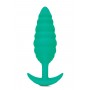 B-VIBE TWIST TEXTURE PLUG GREEN
