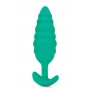 B-VIBE TWIST TEXTURE PLUG GREEN