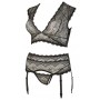 Lace set black l