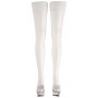 Hold-up stockings white size 5