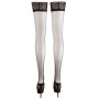 Melnas zeķes ar mežģīņu maliņu cottelli collection 1