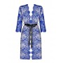 Cobaltess Lace Kimono - Blue