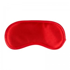 Red Satin Eye Mask