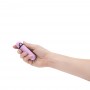 powerbullet - rechargeable vibrating bullet 10 function purple