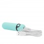 powerbullet - rechargeable vibrating bullet 10 function teal