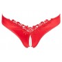 Biksītes ar šķēlumu un pērlītēm xl sarkanas cottelli collection lingerie