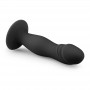 Black Silicone Suction Cup Dildo