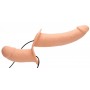 Power Pegger Double Strap-On Vibrator