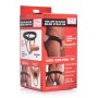 Hollow Strap-On Silicone Dildo With Harness