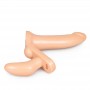 Plena II Double Penetration Adjustable Strap on Harness