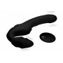 Pro Rider Strapless Strap-on Vibrator - Black