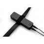Power Pegger Double Strap-On Vibrator - Black