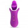 Feelztoys - clitella oral clitoral stimulator purple