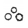 Black Performance Erection Rings - Packaged