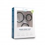 Three Size Cockring Set - Black