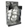 Trine Steel Ring Collection