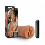 M for Men - Sofia Masturbator With Bullet Vibrator- Vagina