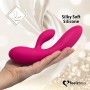 Lea zaķa vibrators no feelztoys rubīna sarkans