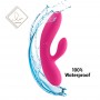 Lea zaķa vibrators no feelztoys rubīna sarkans