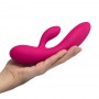 Lea zaķa vibrators no feelztoys rubīna sarkans