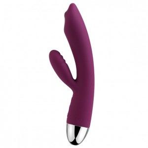 Zaķa vibrators trista no svakom violēts