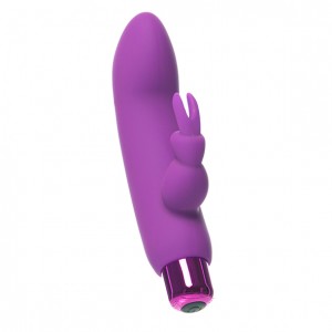 powerbullet - alice’s bunny vibrator 10 function purple