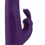 feelztoys - whirl-pulse rotating rabbit vibrator & remote control purple