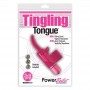 Tingling Tongue Bullet Finger Vibrator- Pink
