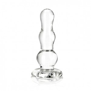Glas - glass butt plug 10,2 cm
