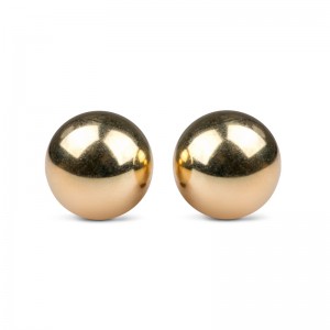 Gold ben wa balls - 25mm