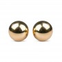 Gold ben wa balls - 25mm