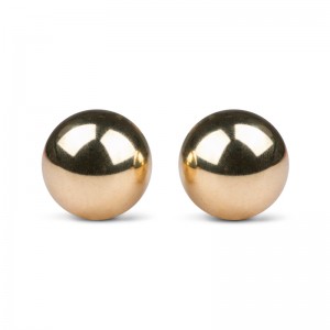 Gold ben wa balls - 22mm