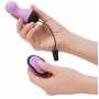 Vibrating Egg with Remote Control - Purple