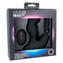 Nexus - max 20 waterproof remote control unisex massager black