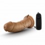 Dr. Skin - Dr. Joe Vibrator With Suction Cup 8'' - Mocha
