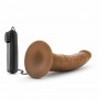 Dr. Skin - Dr. Dave Vibrator With Suction Cup - Mocha