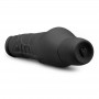Silicone Realistic Vibrator Black