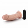 Dr. Skin - Dr. Joe Vibrator With Suction Cup 8'' - Vanilla