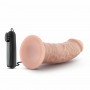 Dr. Skin - Dr. Joe Vibrator With Suction Cup 8'' - Vanilla