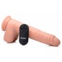 Vibrating & Thrusting XL Dildo with Suction Cup and Balls