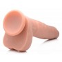 Vibrating & Thrusting XL Dildo with Suction Cup and Balls