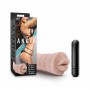 M for Men - Angie Masturbator With Bullet Vibrator - Mouth