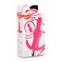 Bumpy Vibrating Anal Plug - Pink