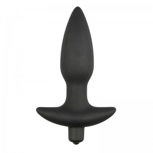 Black Silicone Perineum Tickler