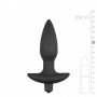 Black Silicone Perineum Tickler